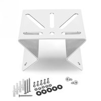 Metal Corner Mount for eufy soloCam s340,Wider View Range 270° on Exterior Wall Corner, Bracket for PTZ Camera Antirust