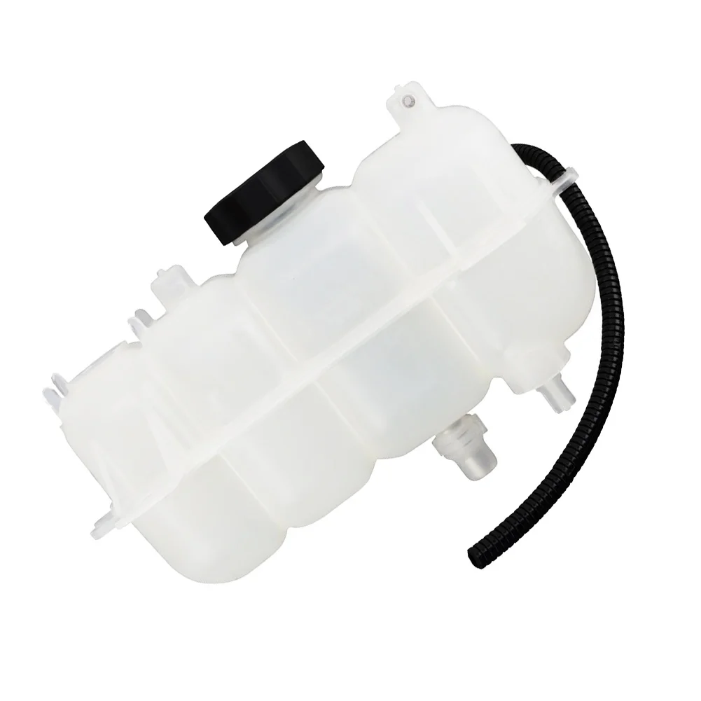As Shown Overflow Reservoir Direct Replacement Plastic Construction OE Part 68251840AB Engine Bay Repair For Jeep KL Series
