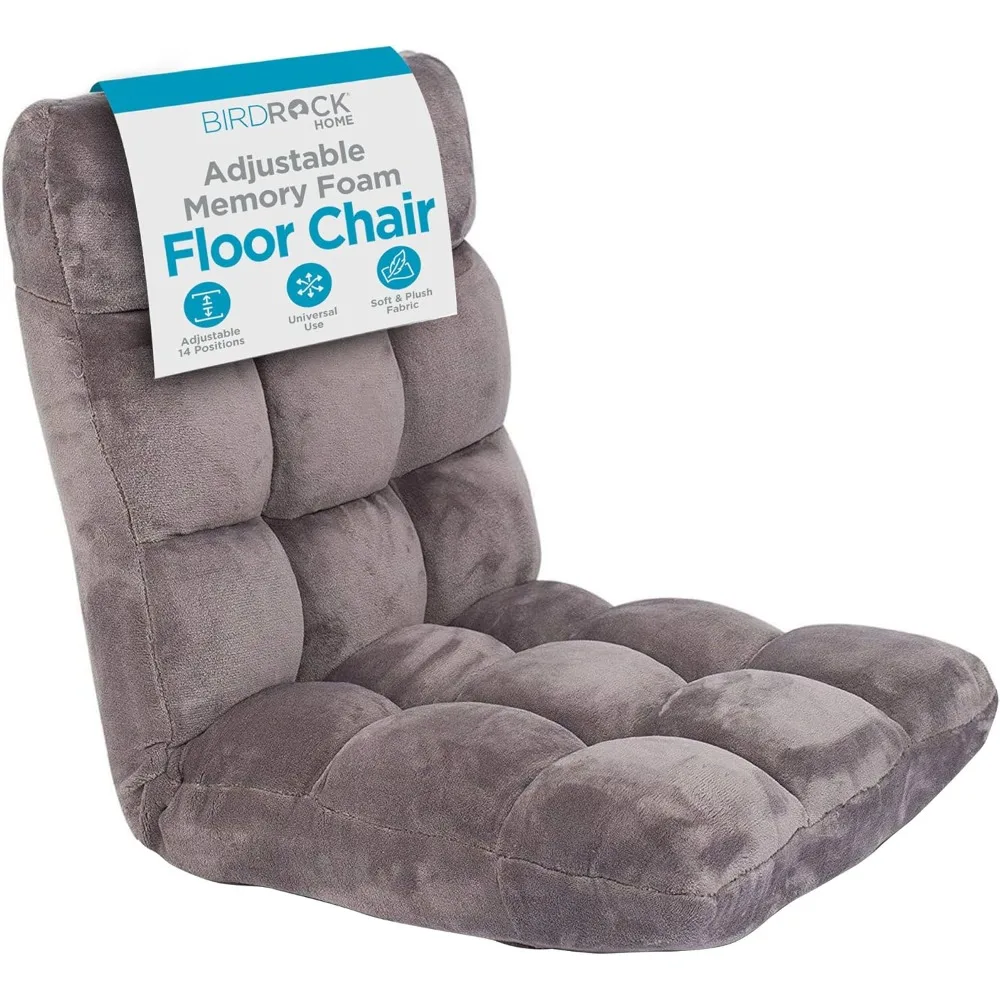 

Adjustable Memory Foam Floor Chair - Ideal for Gaming, Reading, Meditation - Comfortable and Versatile - Suitable