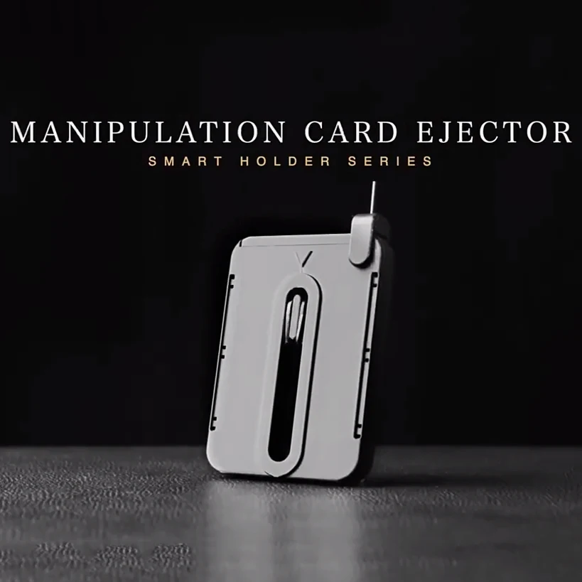 Manipulation Card Ejector Magic Tricks Discreet Vanishing Holder Stage Magic Prop Secure Vest/Jacket Mount 90x65x7mm