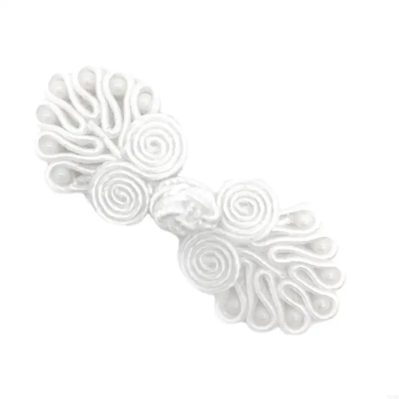 ปุ่มเสื้อ/เสื้อสเวตเตอร์เจ็ดลูกปัด Cheongsam Fastener ปุ่ม Diy Knot Button Y08E