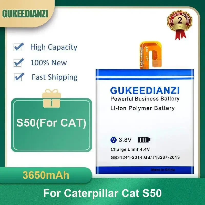 

3650mAh S50(For CAT) Mobile Phone Battery For Caterpillar Cat S50 High Capacity