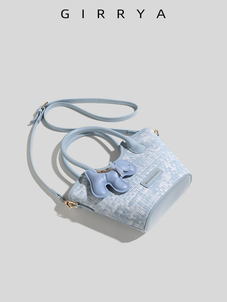 

GIRRYA Luxury Unique Buet Bag Faionable Single oulder Crossbody Bag Sli Trendy Handbag for Young Adults