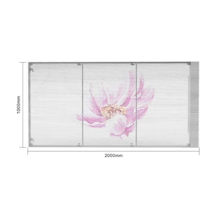 High Quality Professional P3.91P2.8 Transparent Led Display Screen Big Led Screen Display