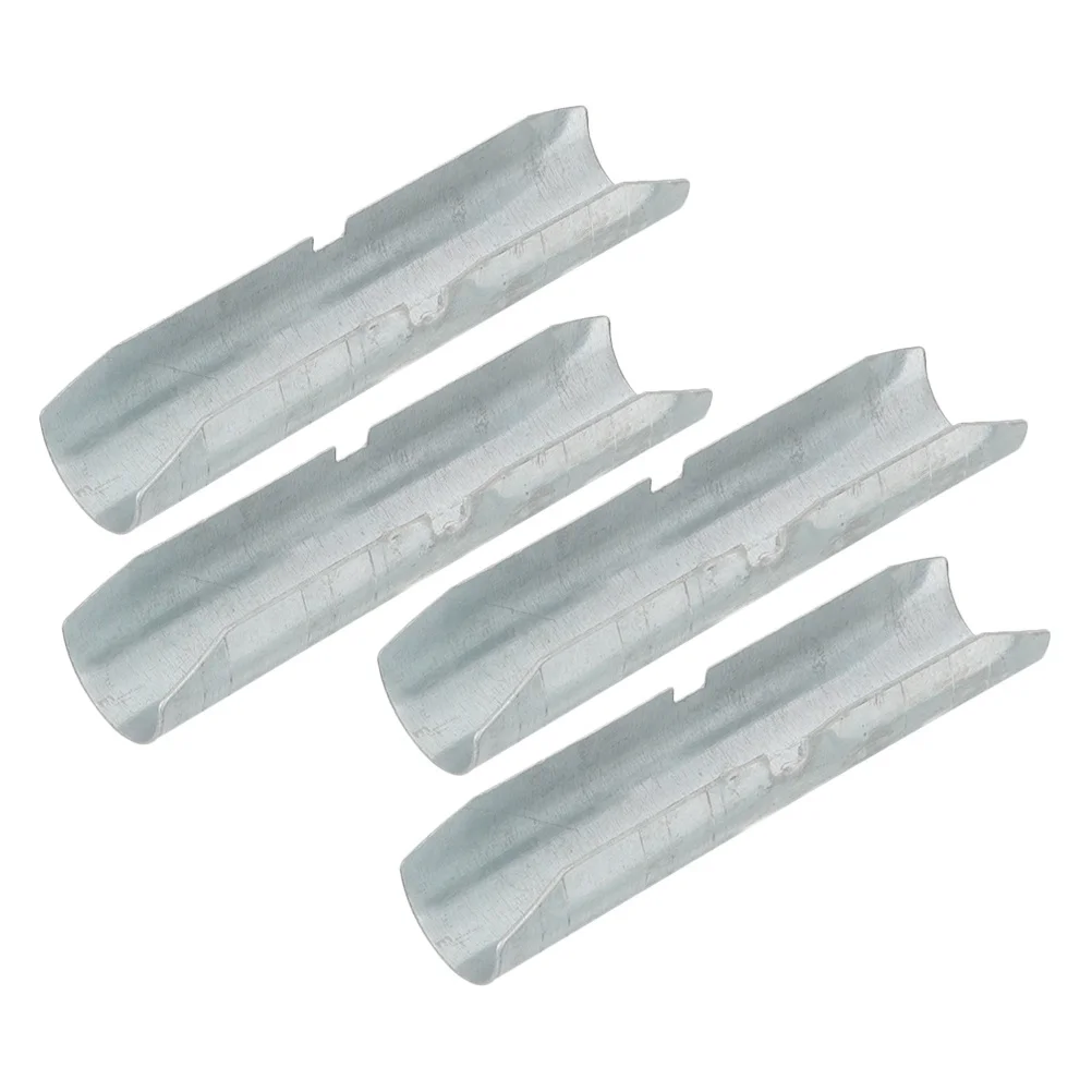 

4Pcs Curtain Rod Connector Joints Heavy Duty Window Corner Curtain Rods Connector Thickened Metal Easy Install for Bay Window