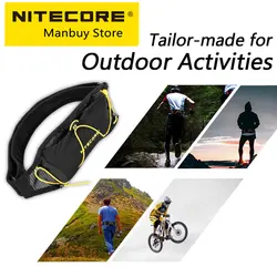 2024 Nitecore BLT10 marsupio da corsa sport da viaggio cintura in vita Soft Flask campeggio all'aperto ciclismo tasche da Trekking per donna uomo