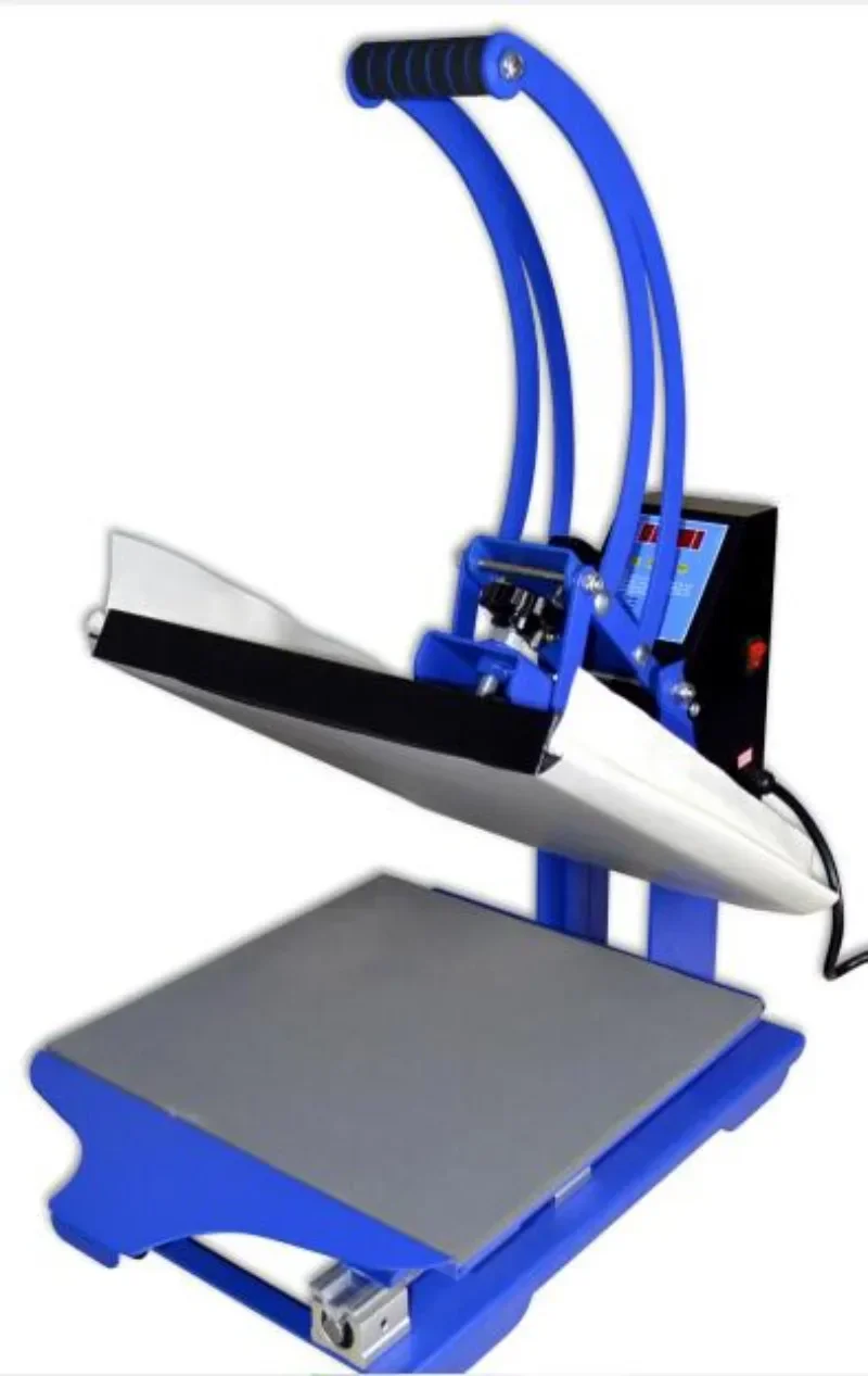 【2026】Mini Small T-shirt Heat Press Machine With Printing Size 38*38cm Flat Heat Transfer Printing Machine