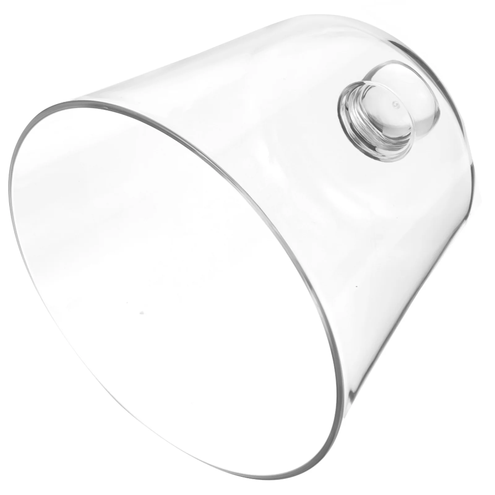 

Cake Display Cover Tall Dome Food Protector Clear Bell Shaped Outside Indoor Stylish Cake Dust Cover Dessert Shield
