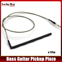 1 Uds. Pastilla de bajo de 5 cuerdas, transductor de varilla piezoeléctrica, accesorios para pastilla de bajo