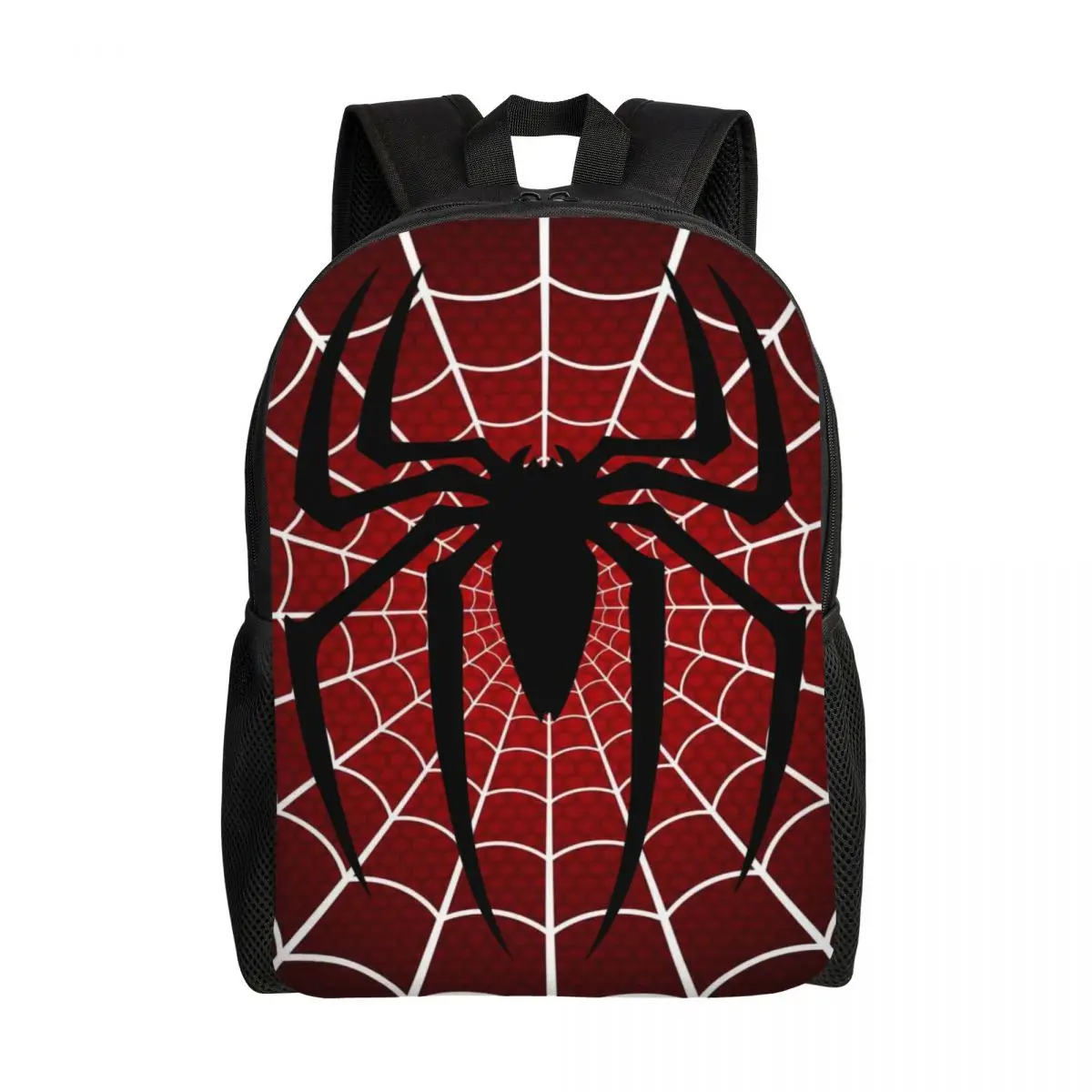 Custom Spider Man Cartoon Superhero Travel Backpack Women Men School Computer Bookbag College Student Daypack Bags