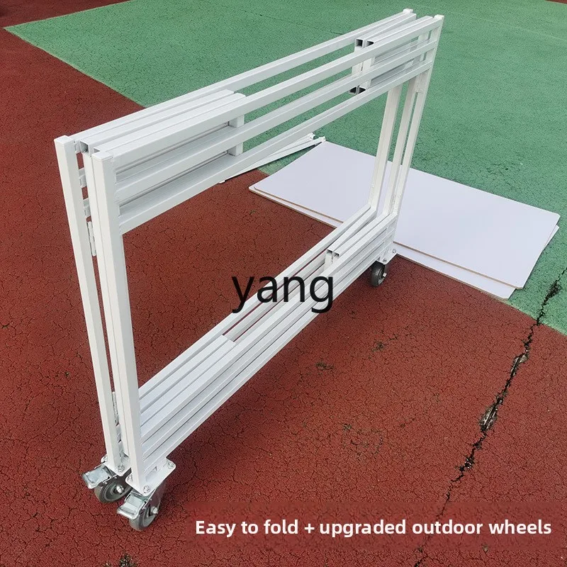 LH Outdoor Promotional Desk Supermarket Folding Stall Float Stall Goods Display Rack Mobile Sales