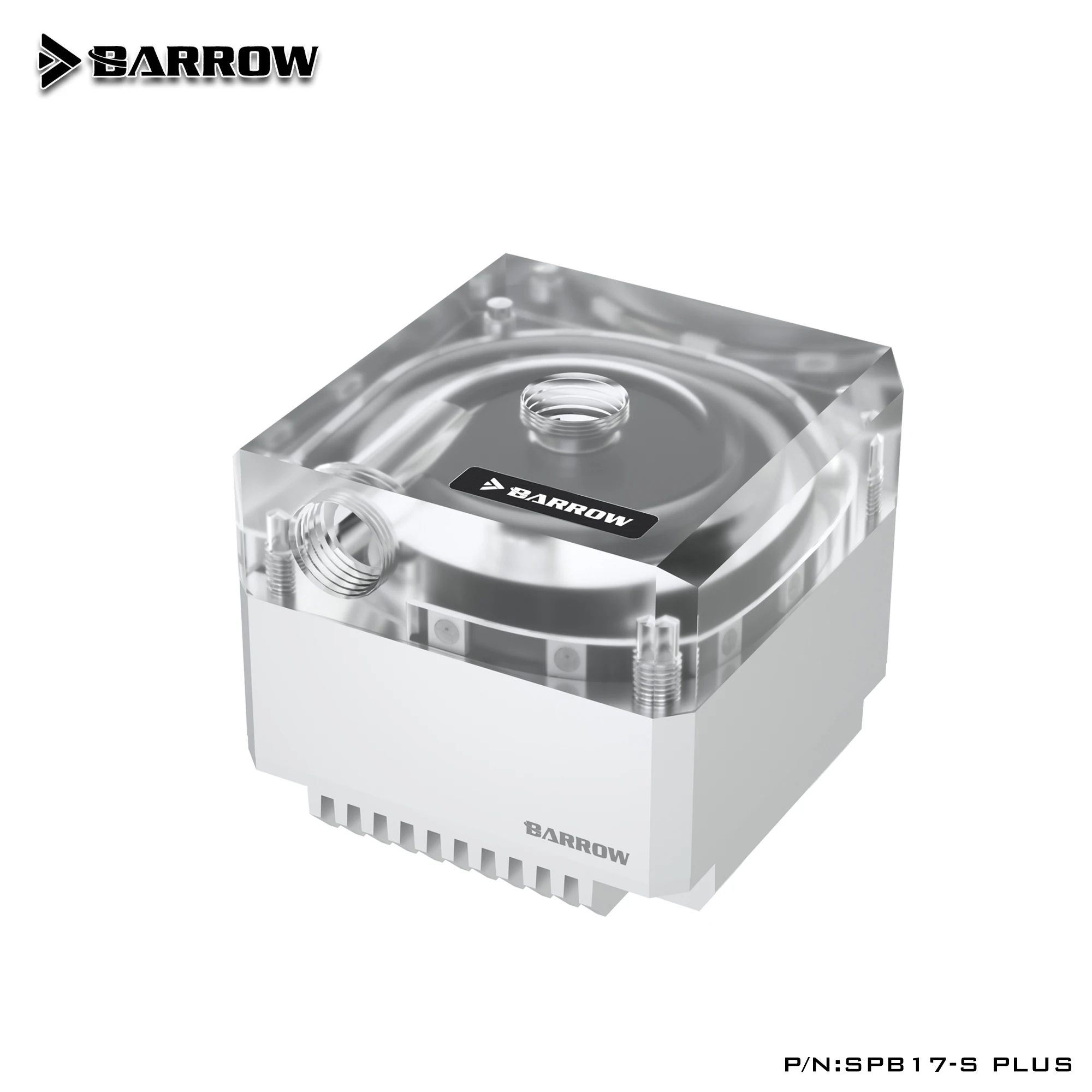 Barrow SPB17-S Plus LRC2 RGB Water Cooling Circulating Pump with Heatsink 17W 960L