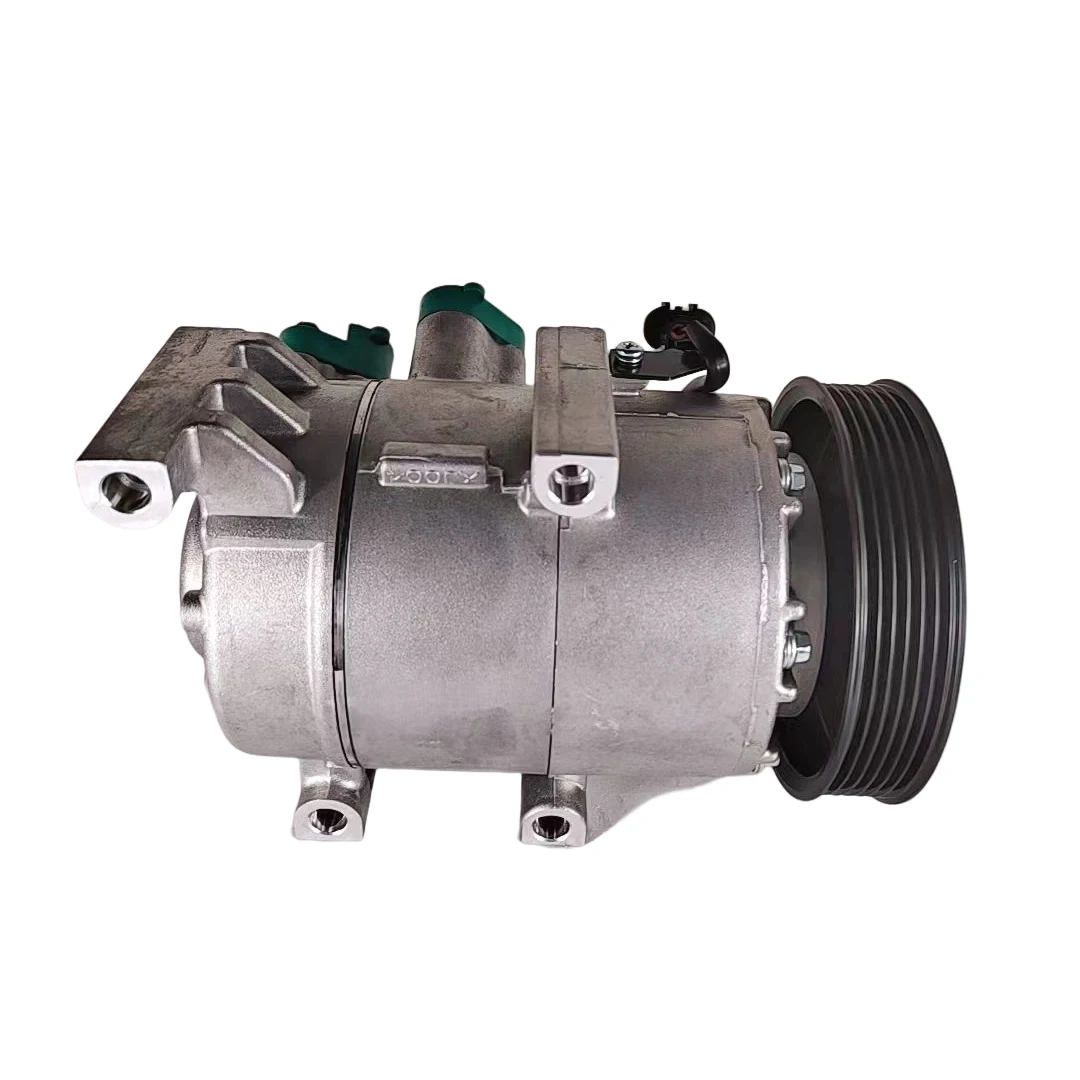 HOT SELL High perfomance AC Conditioning Parts VS14 12 volt sliver air conditioning systems AUTO electric ac compressor