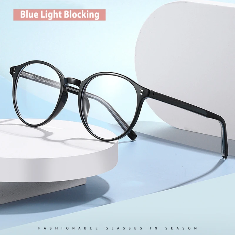 

Prescription Glasses Frame for Men and Women Eyewear Full Rim Optical Frame Eyeglasses Plastic Rx-able Blue Light Blocking