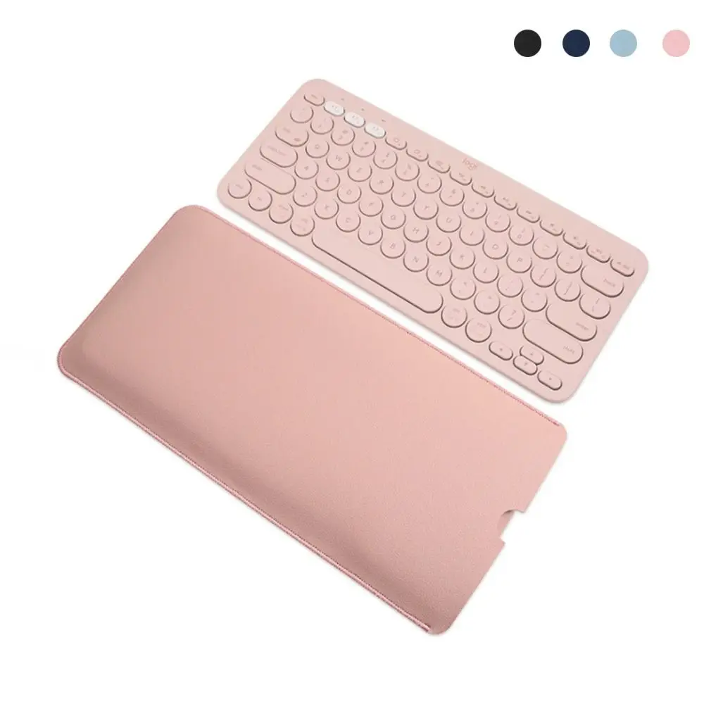New Keypad Pouch PU Leather Wireless Keyboard Sleeve Storage Bag for Logitech K380 Protective Case