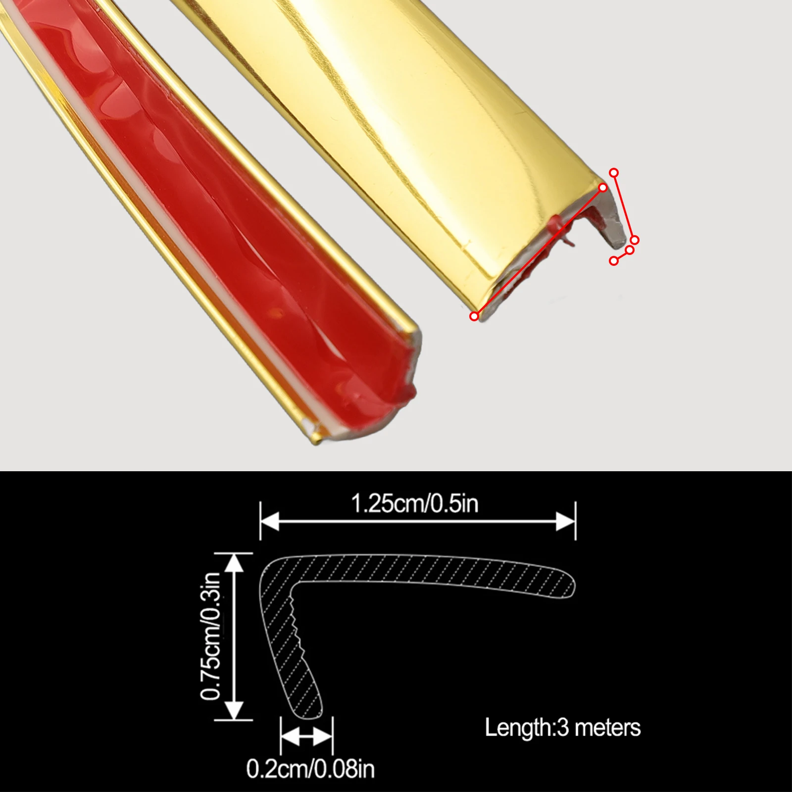 PVC Edge Banding Strip for Finishing and Protection Resistant to Mechanical Damage  Elegant Design  Easy to Install