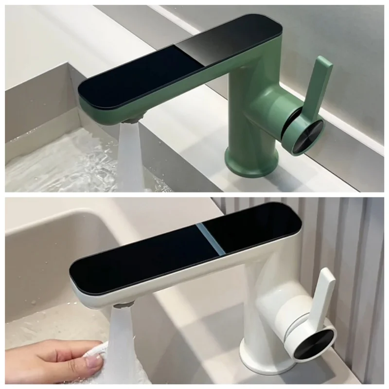 Wholesale And Retail Bathroom Faucets For Sink Two Function Deck Mount Elegant Basin Tap Vanity Vessel Mixer Cold And Hot Water