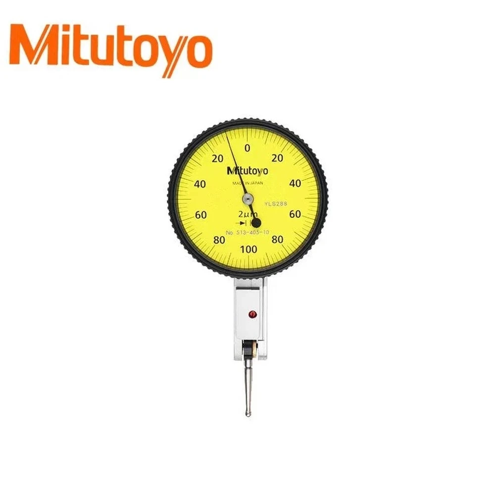 Mitutoyo-dial Indicador Alavanca Analógica Calibre Estável Precisão 001 Faixa 008 mm Diâmetro 32 mm No.513404