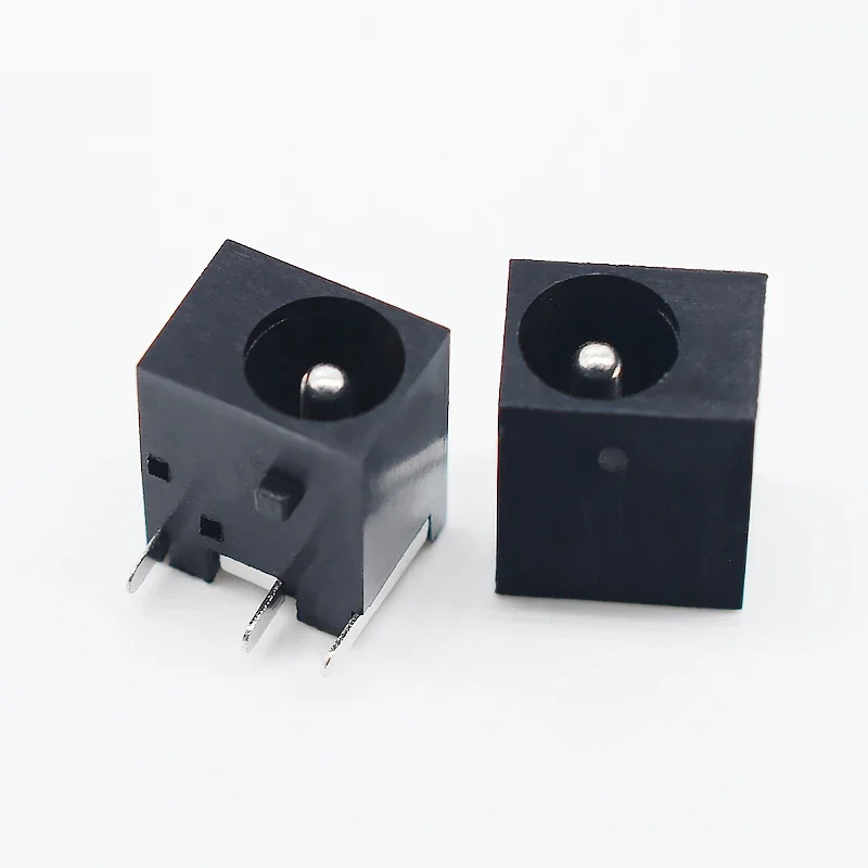 10pcs DC-036  DC Power Jack Socket 3 Pin Female 5.5*2.1mm Panel Mount Connector DC036