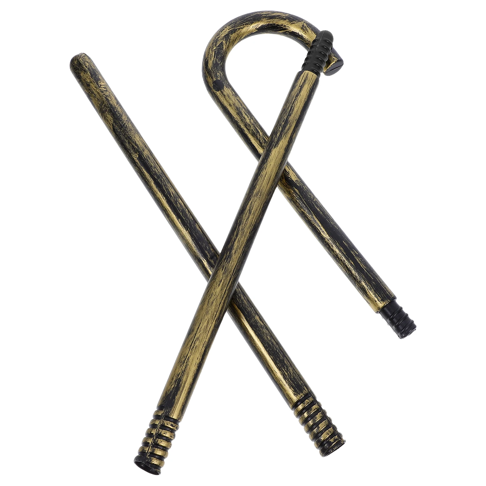 

Party Prop Crutches Dance Cane Decorative Belly Dancer Dancing Costume Accessory Elder