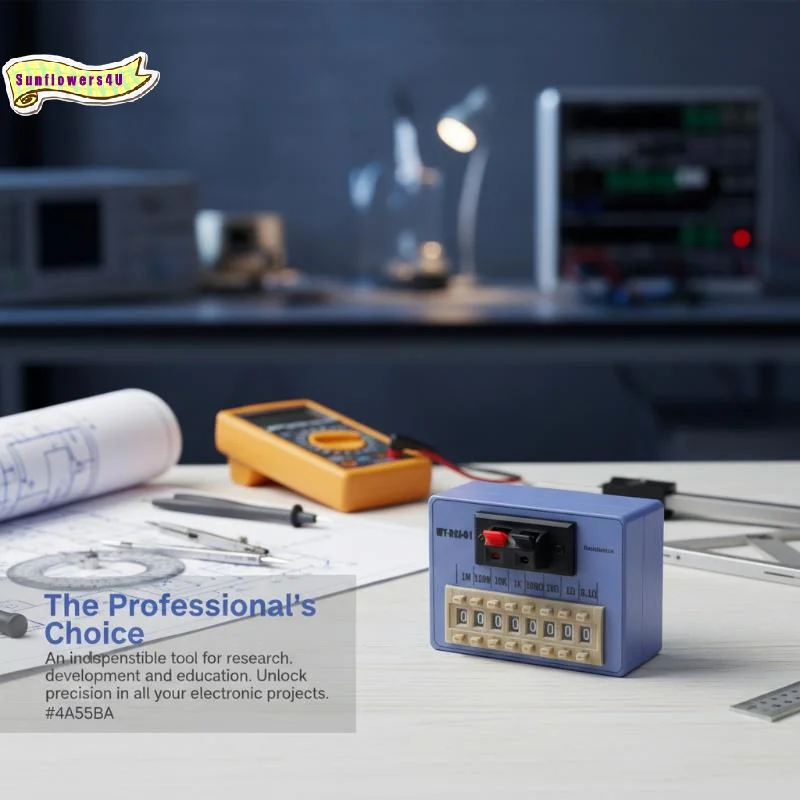 Adjustable Resistance Box WY RES 01 Dial Programmable Resistor Pocket Tool for DIY Engineering Students