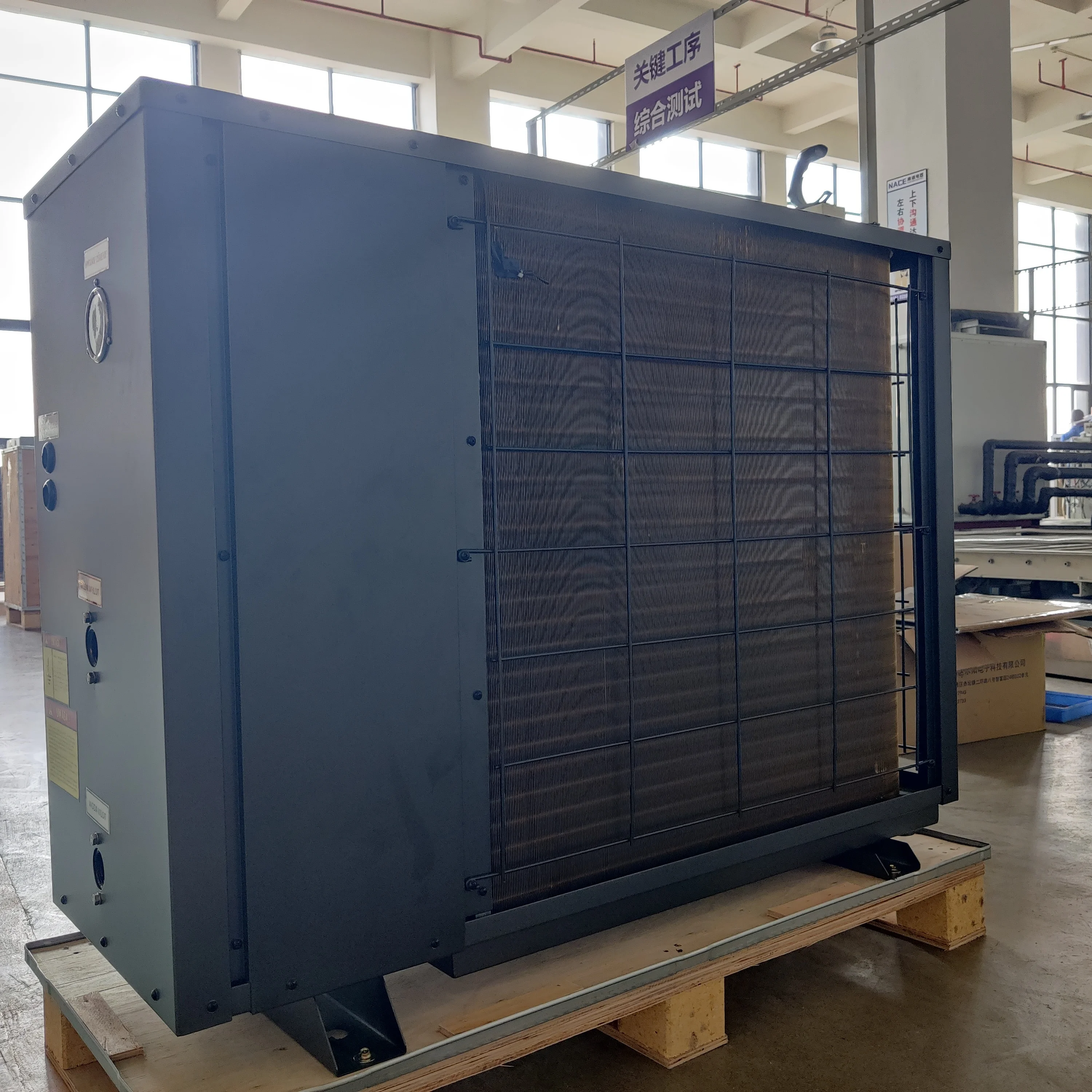 Europe Best Selling -35C Cold Winter Heating Room 55C EVI Heat Pump Air Source Heat Pump 10KW 20KW 30KW 40KW