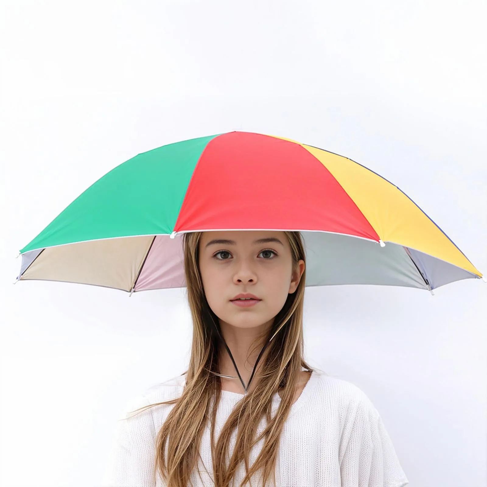 الأطفال مظلة المطر قبعة المحمولة طوي في الهواء الطلق الشمس الظل مقاوم للماء التخييم الصيد أغطية الرأس قبعة أطفال قبعات رأس الشاطئ