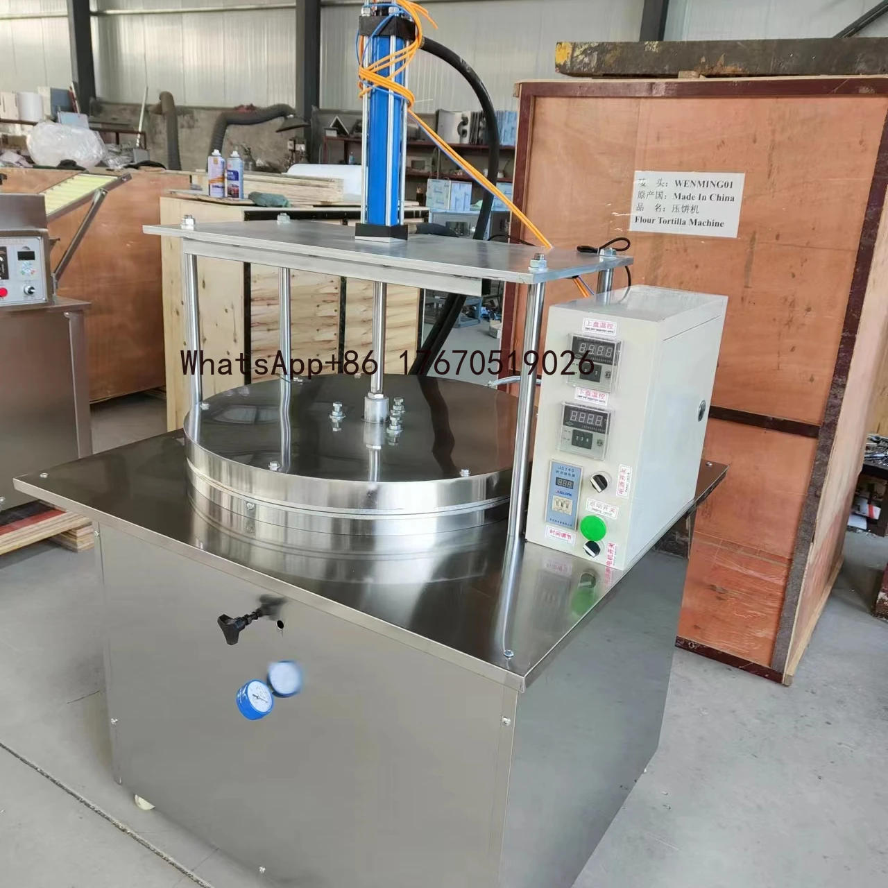 2026-Electric Commercial Automatic Pancake Factory Mini Pancake Maker Machine