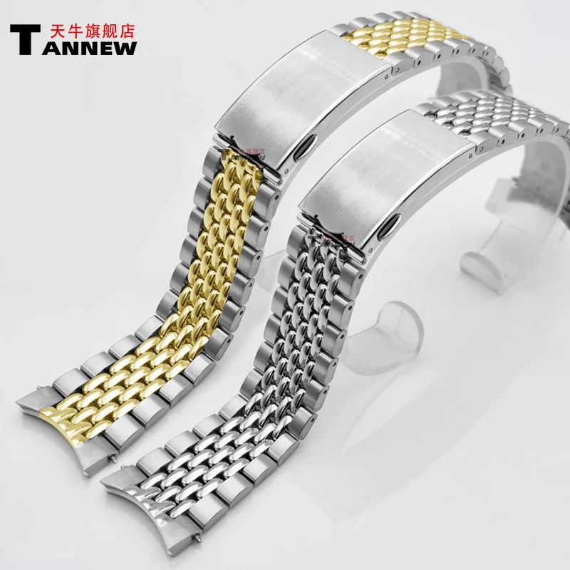 For RADO Captain Cook 03697 OEM style Stainless Steel watch strap Bracelet 21mm Solid Steel Replacement Watch Band