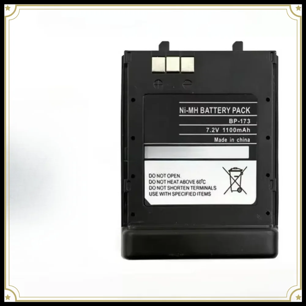 BP-173 BP-180 7.2V 1100mAh Ni-MH Walkie Talkie Replacement Battery, For Icom IC-T22 IC-T42 IC-W31 IC-W32 IC-T22A IC-T22E IC-T42A