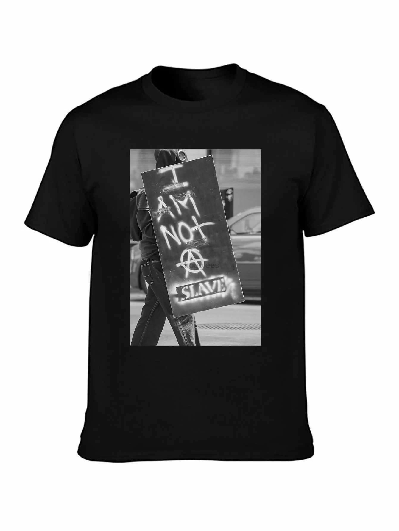 تي شيرت أنا لست عادًا احتلال Wallstreet Blockupy مكافحة الرأسمالية وقف البنوك أنتيفا الفوضى الشرير الطالب الذي يذاكر كثيرا المهوس هاكر مجهول #1