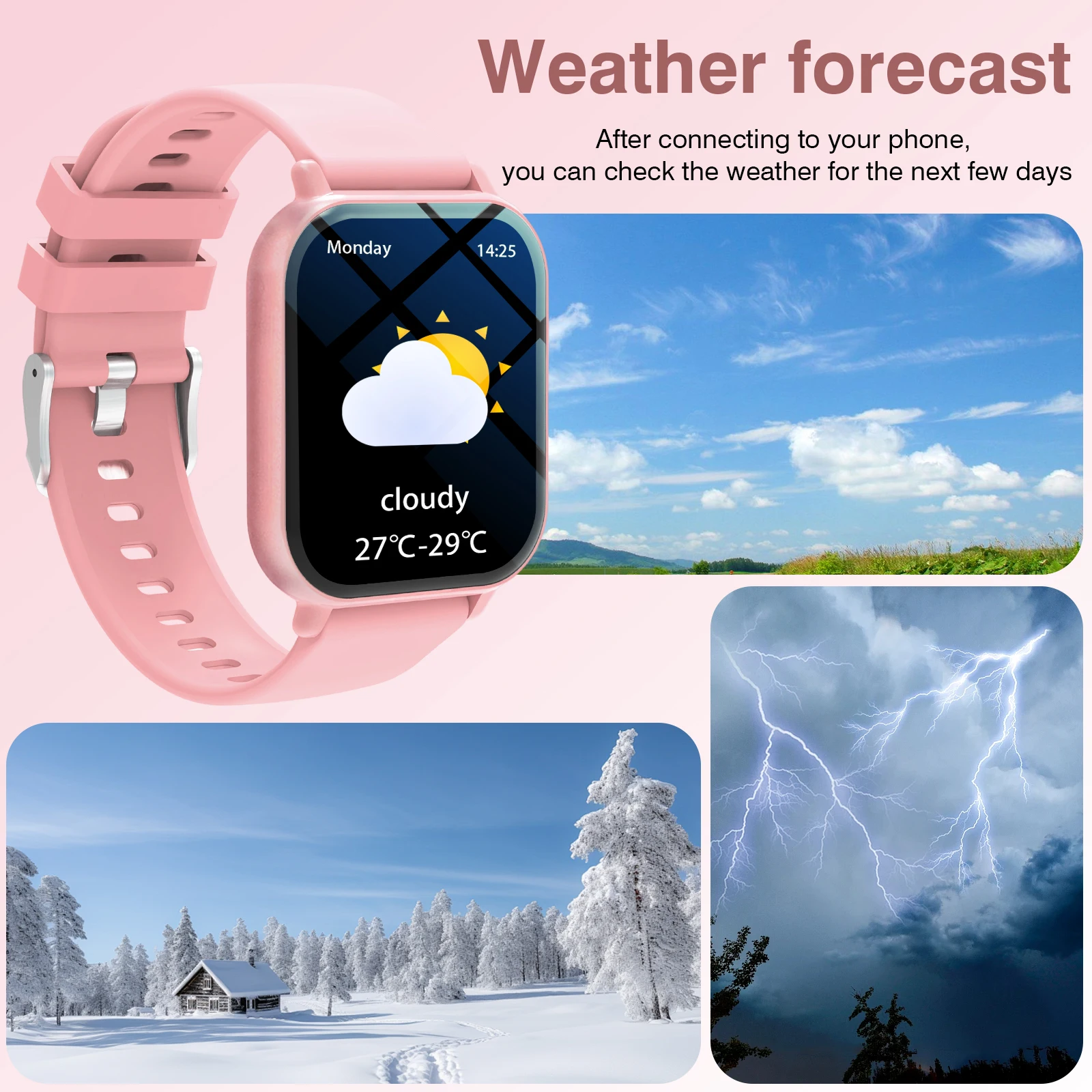 New Smart Watch, Unisex Fashion Sports Watch with Stainless Steel Strap, Wireless Calling, Multi-Sport Mode, Music Control