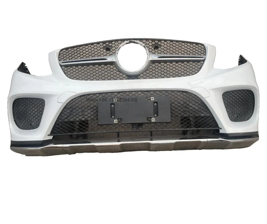 

The Classic Best-selling GLE Series W166W292 Sports Style Front Bumper Surrounded by a Bumper Intake Grille for