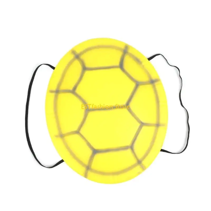 Y5GC Halloween Rùa Phụ Kiện Trang Phục Đeo EVA Rùa Mai Cho Trẻ Người Lớn Halloween Hóa Vai Trò Chơi Sự Kiện