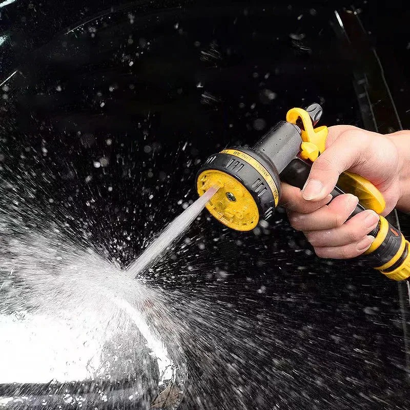 

Garden Washing Cleaner High Power Pressure Car and Hose Nozzle Washer Water Spray Gun Adjustable Garden Hose Car Wash Water Gun