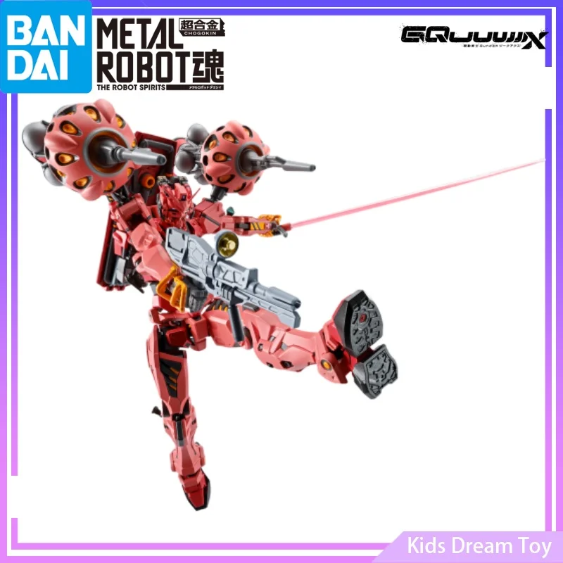 الأصلي بانداي الأسهم المعادن روبوت الأرواح الجانبية MS GQuuuuX أنيمي GMS-u الأحمر GUNDAM عمل أرقام اللعب تحصيل نموذج الهدايا