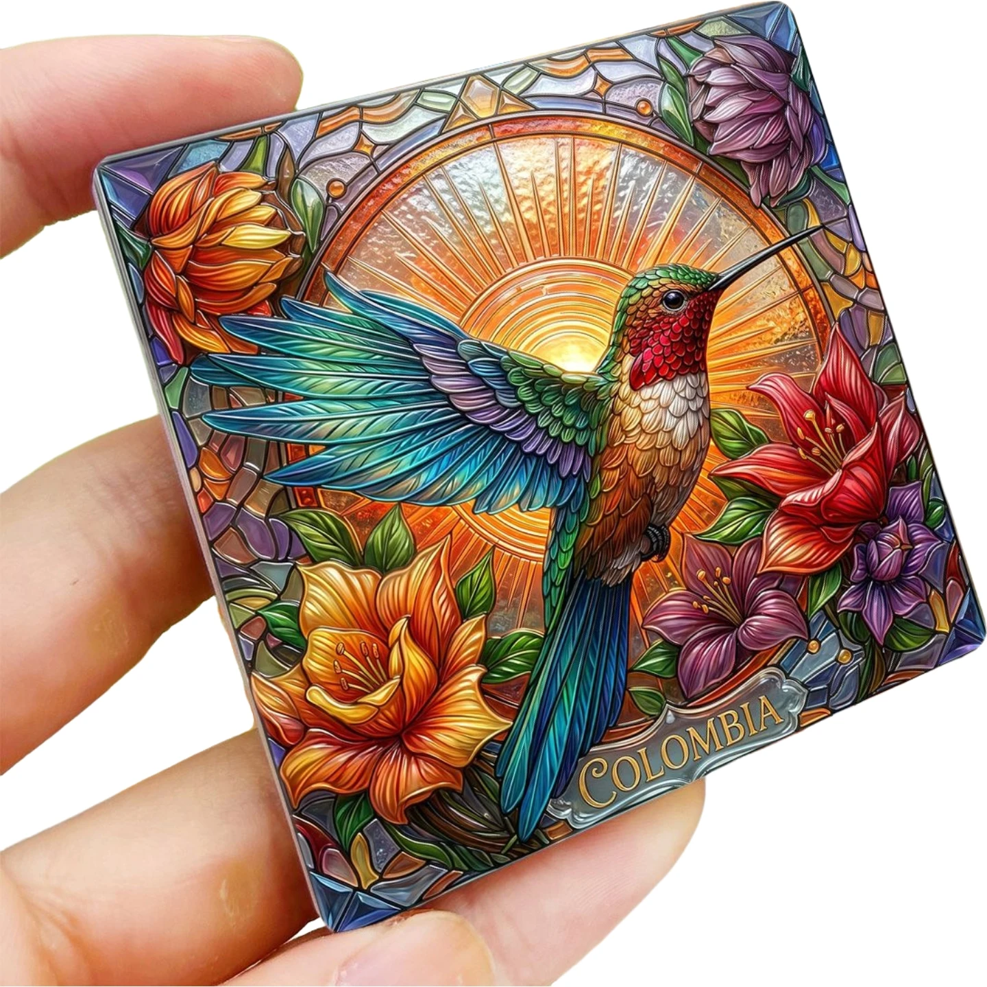 South America Colombia Ceramic Fridge Magnets Tourist Souvenirs Decoration Articles Handicraft