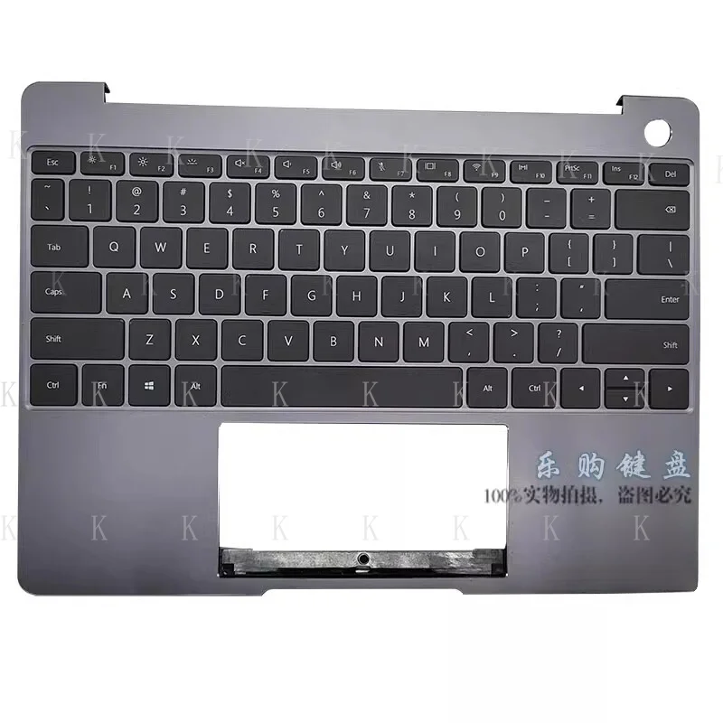 C  FOR Palmrest for HUAWEI Matebook 13 WRT-W09 W19 W29 Keyboard US Grey