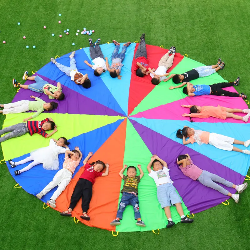 Colchoneta de entrenamiento sensorial para niños con autismo, juego de fiesta de jardín de infantes, deportes al aire libre, juego para varias personas, juguete de construcción de equipo