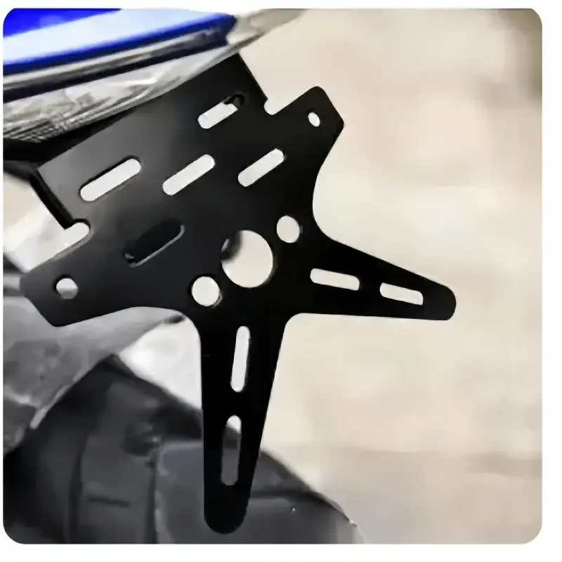 

Universal Motorcycle License Number Plate Frame Holder Bracket Aluminum Adjustable License Plate Holder Motorbike Accessories