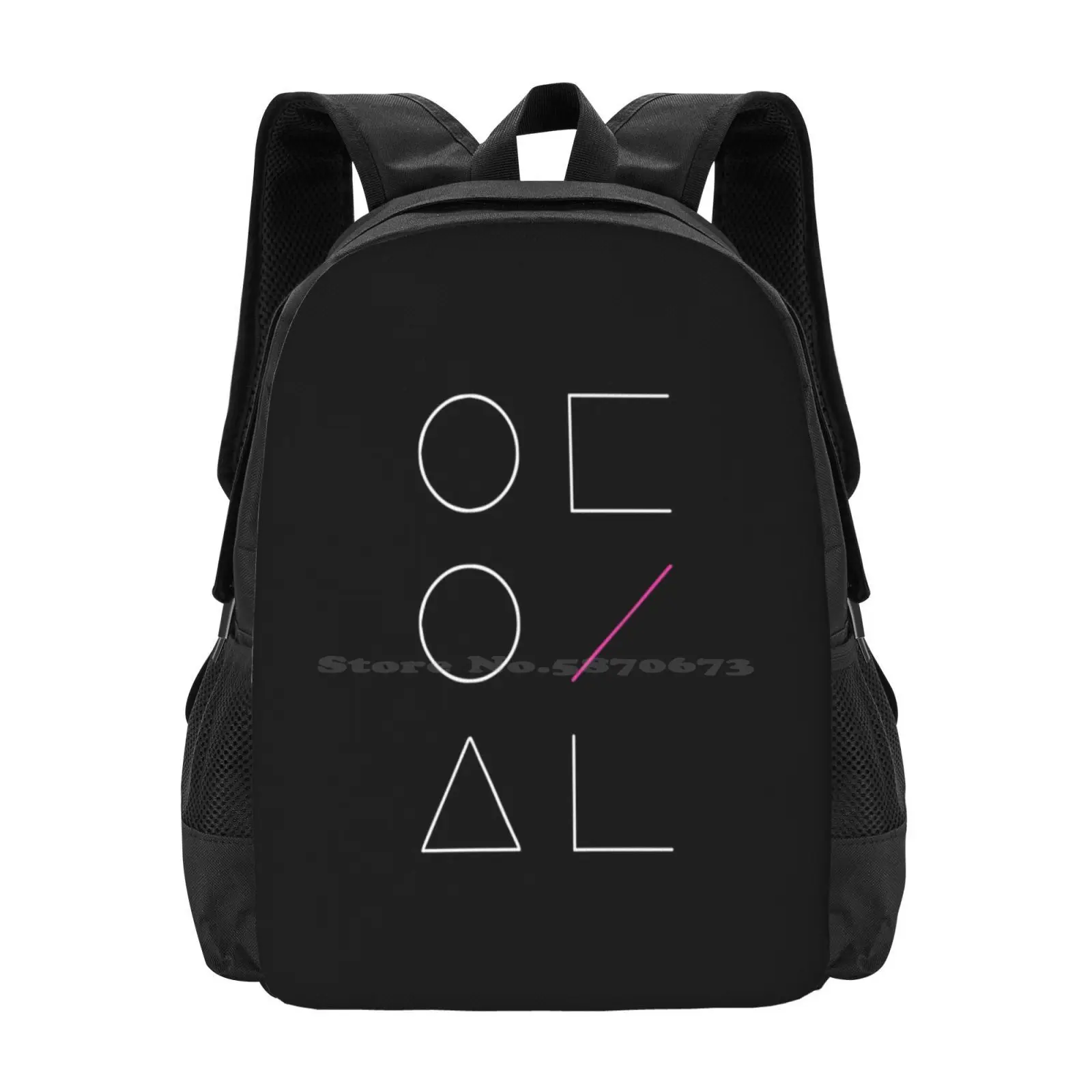 Loona Logo Merchandise Mochila, Design De Padrão De Moda, Travel Laptop School Bag, Logo Merchandise, Best Seller