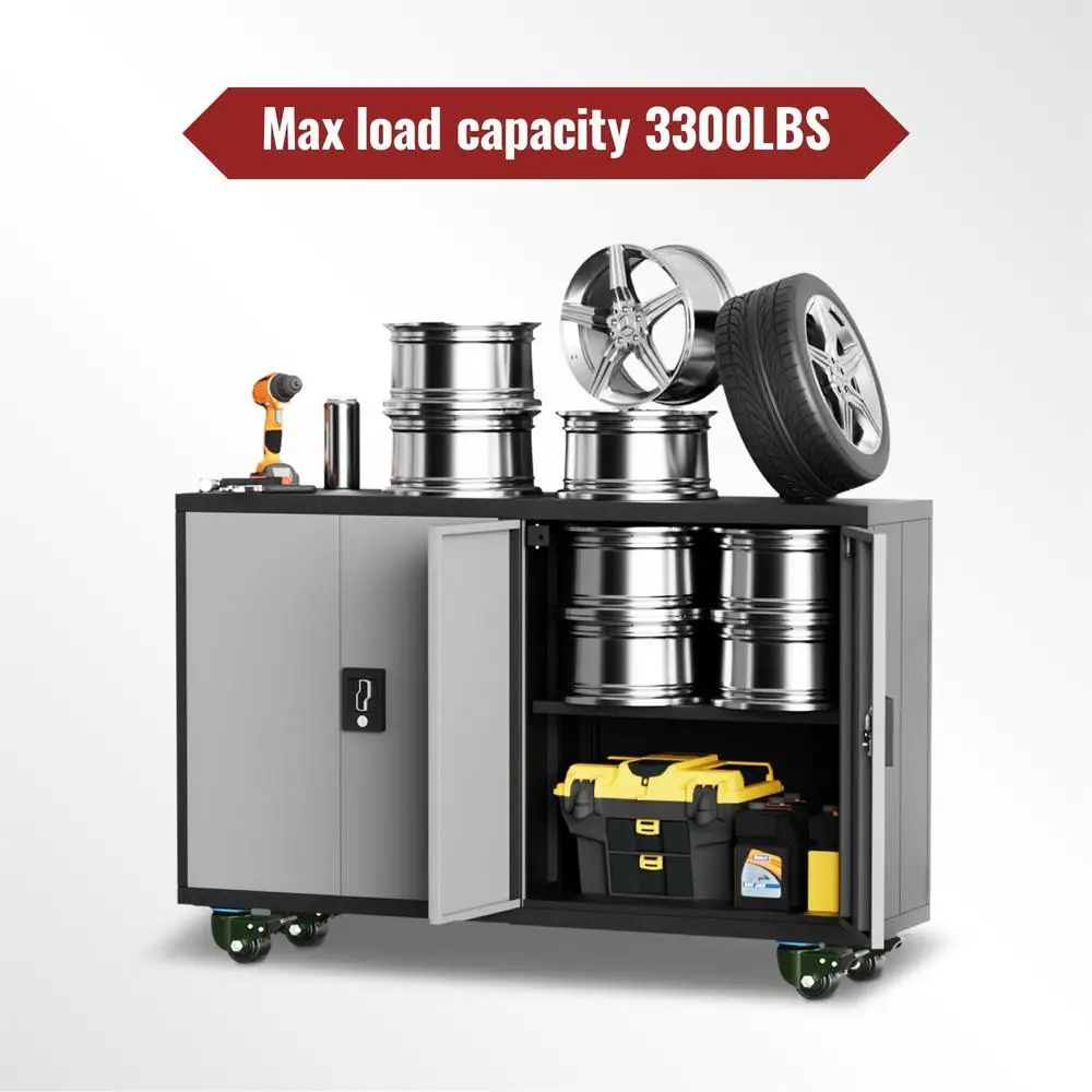 Industrial Caster Wheels 2.5" 3300lbs Load Capacity Plate Mount Heavy Duty Nylon Casters Equipment Machinery