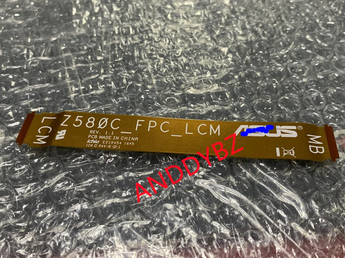 Genuine  FOR ASUS ZenPad S Tablet LCD Video Cable Z580c FPC LCM tesed ok