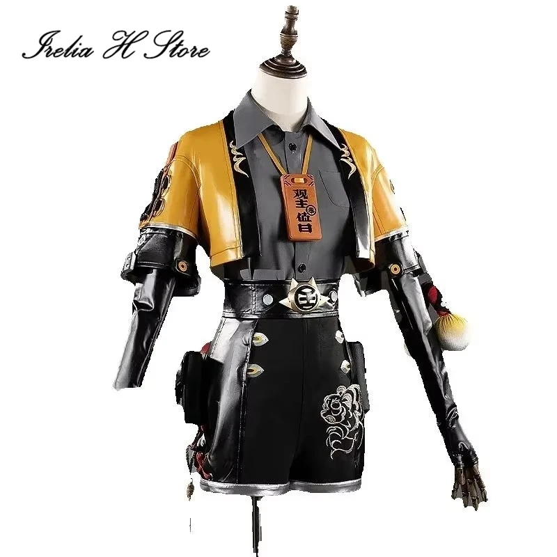 

Irelia H Ju Fufu From Zenless Zone Zeroe Косплей Костюм Игра Ju Fufu PU Униформа Костюм Костюмы на Хэллоуин