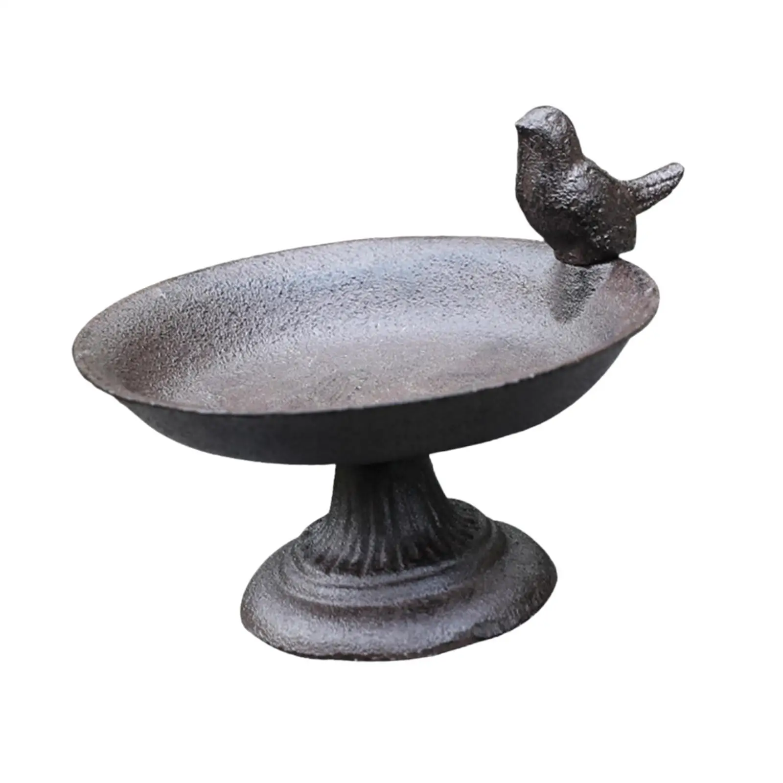 Bird Bath Feeder Weatherproof Bird Feeder for Decoration Outdoor Patio