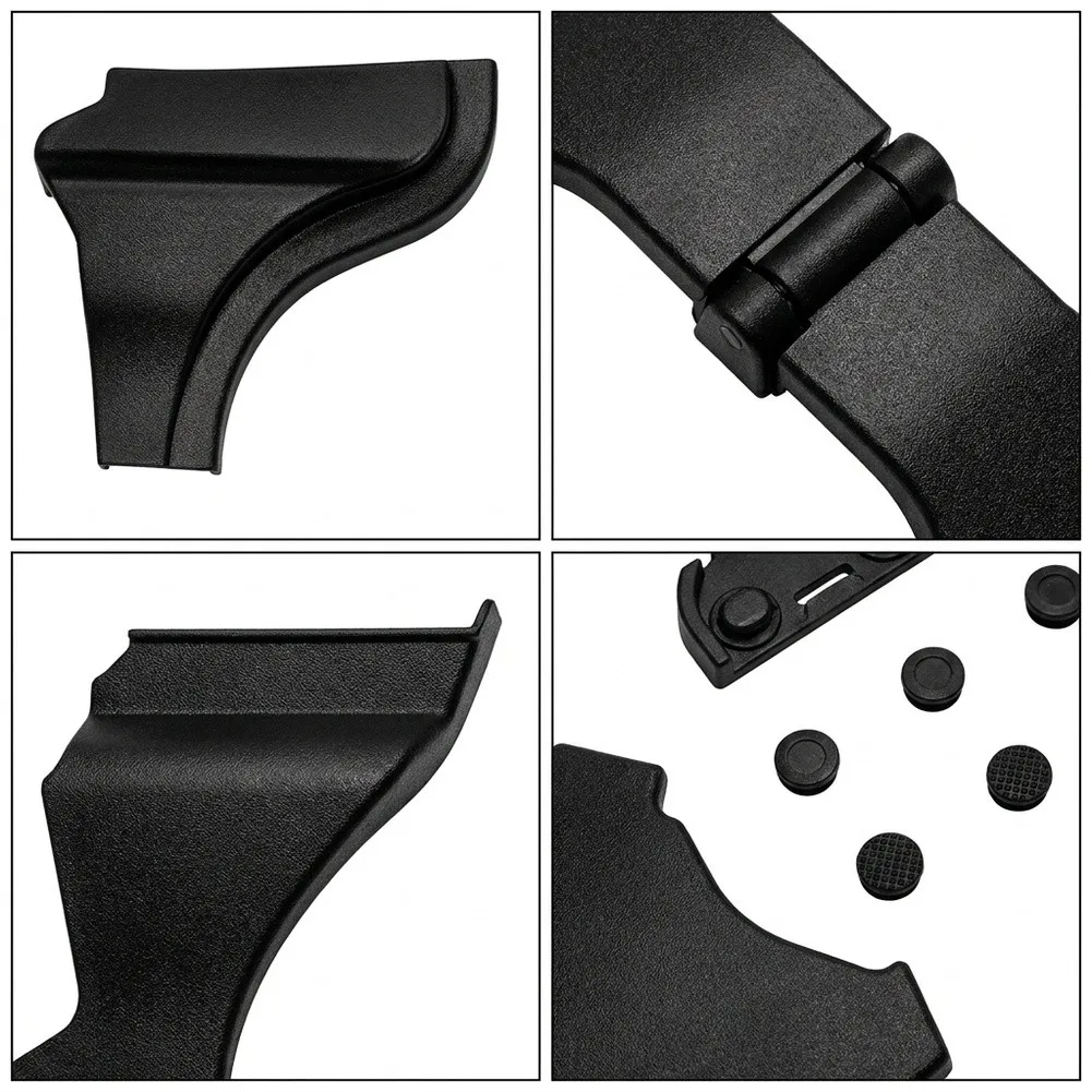 Sliding Door Hinge Protection Cover Set for Toyota For Sienna 2021 2022 2023 2021 2022 2023 ABS Mounting Shield Kit