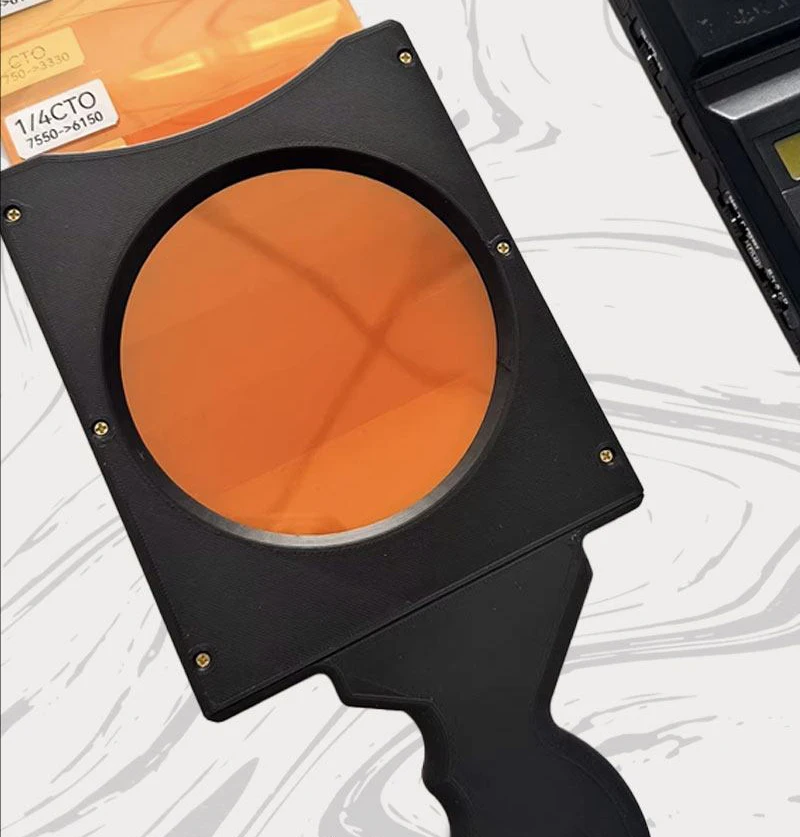 

Direct large-format color paper photography using handheld filter 8-step precise color temperature 100mmX150mm Wide filter paper