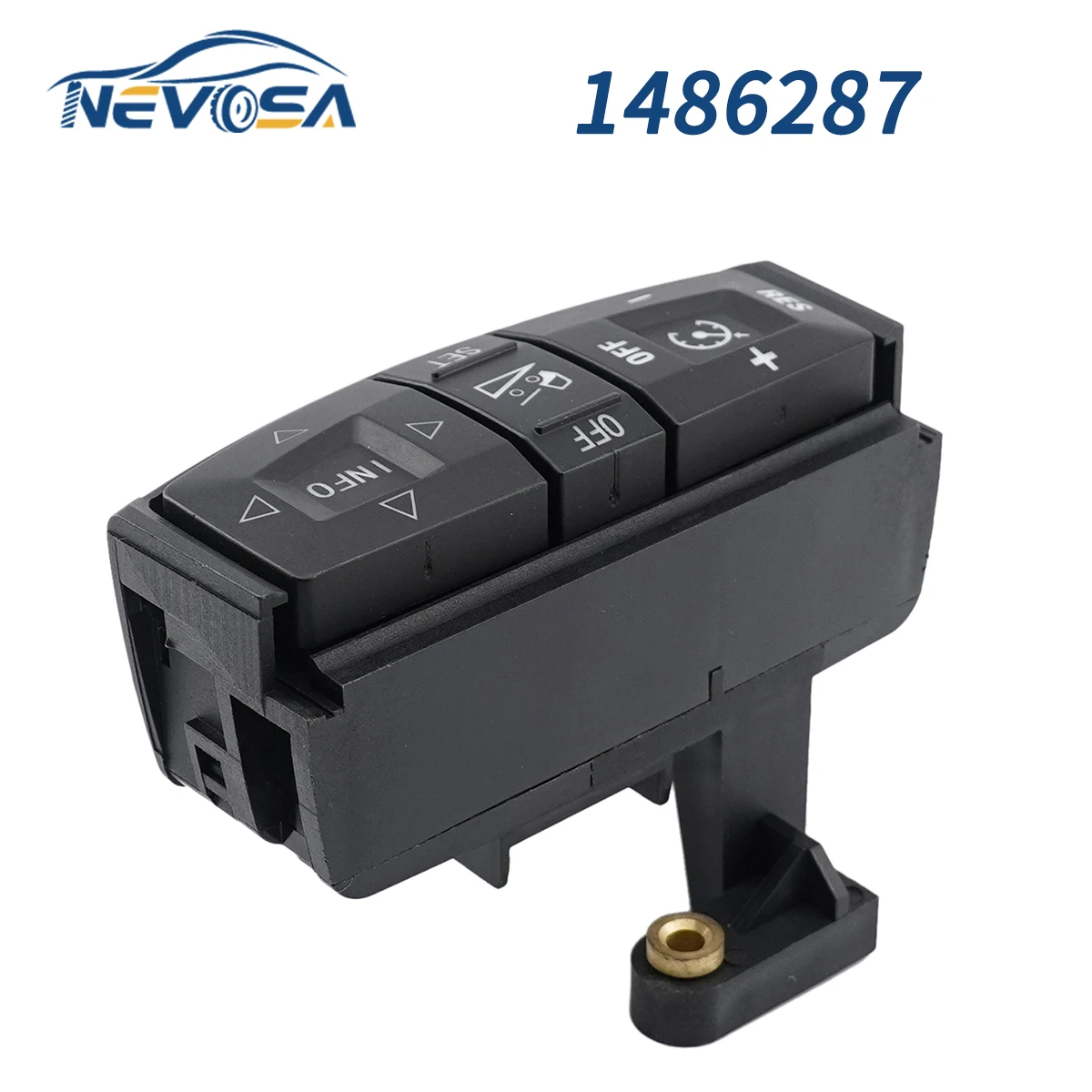 

NEVOSA 1486287 For Scania P G R T F K N Series Truck Power Steering Wheel Knob Switch Multi-Control Panel Spare Parts 1486287S51