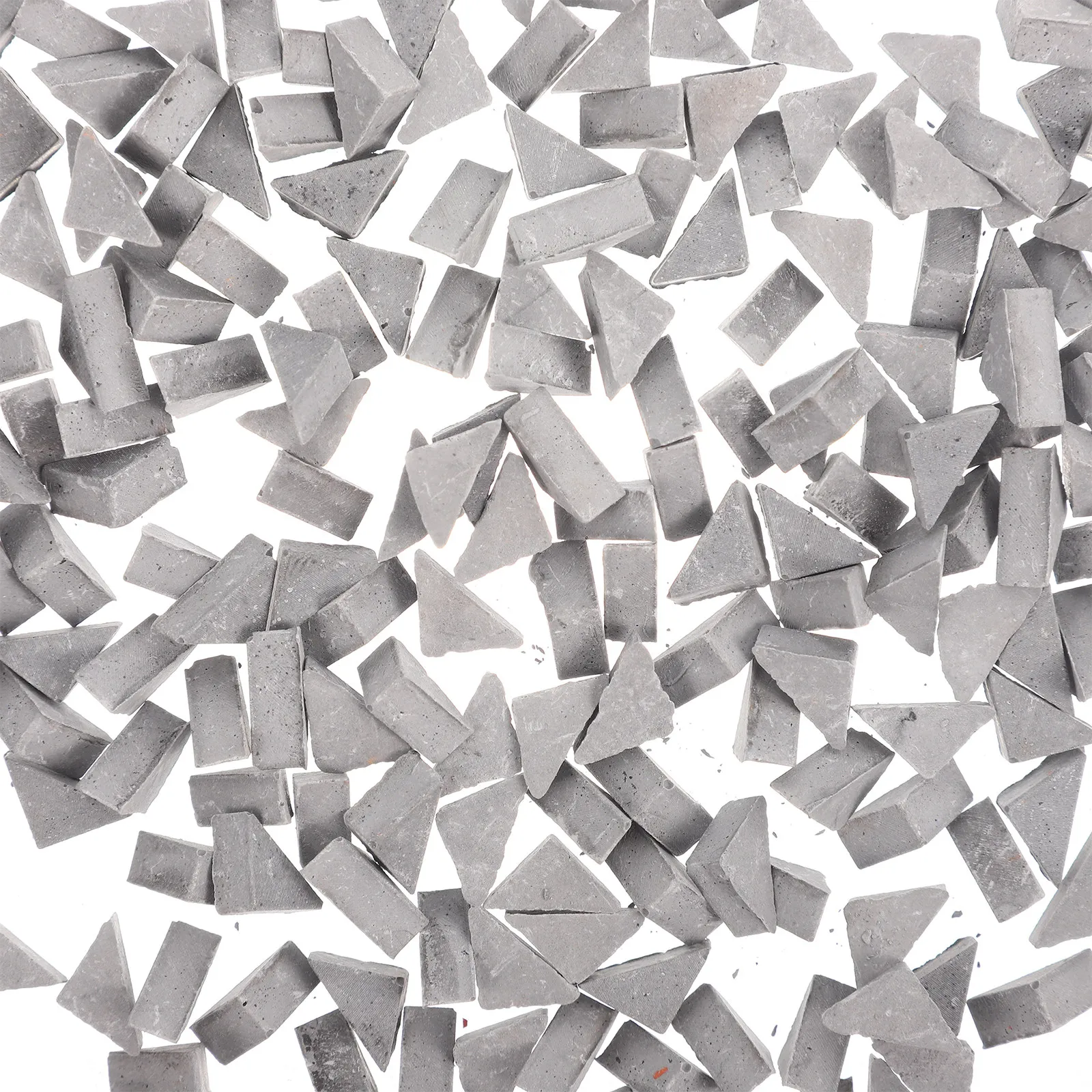 

200 шт. имитационных мини-кирпичиков-треугольников для ландшафтного дизайна, декора стен, оформления песочниц, детских комнат и художественных поделок