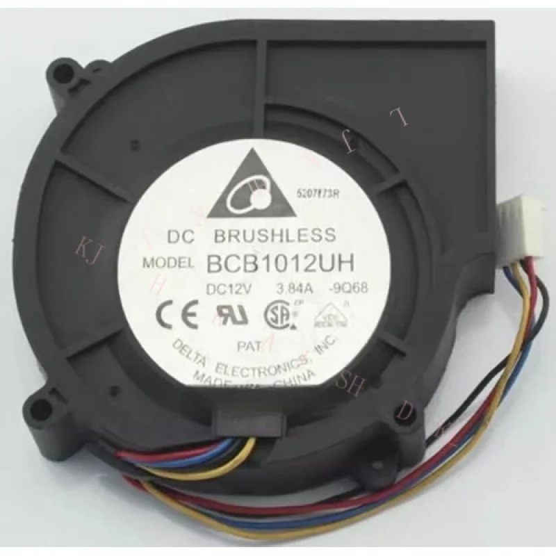 

N FOR Delta BCB1012UH DC12V 3.84A 4-Pin Turbo Cooling Fan